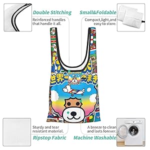 Amazon | [Fasedate] アフロ犬 (2) 大容量 ハンドバッグ 弁当